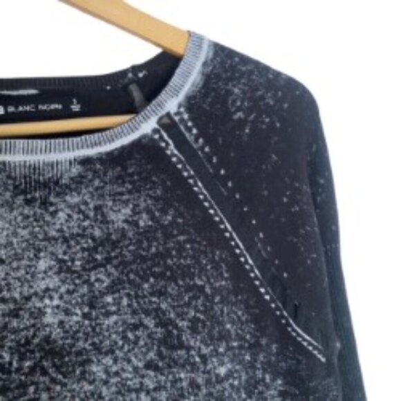 Blanc Noir Huntress Mesh Boyfriend Sweater Small - Picture 5 of 6